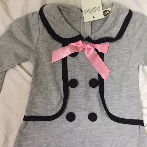 NWT Double Breasted Preppy Style Dress - Picture 5 of 6